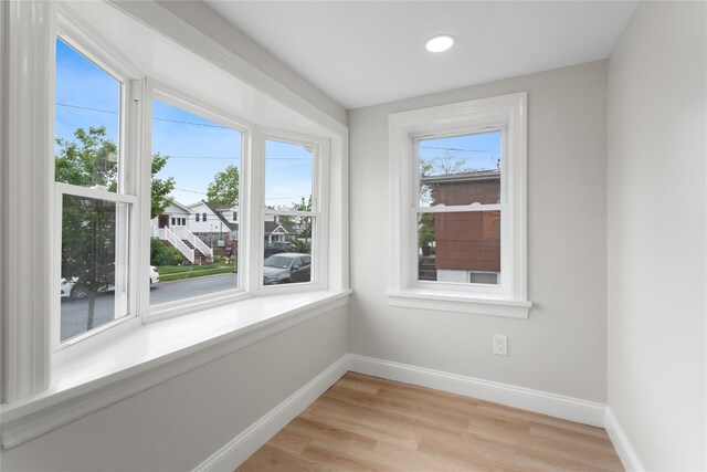 208 W Alhambra Ave, Lindenhurst, NY 11757 - view of unfurnished sunroom