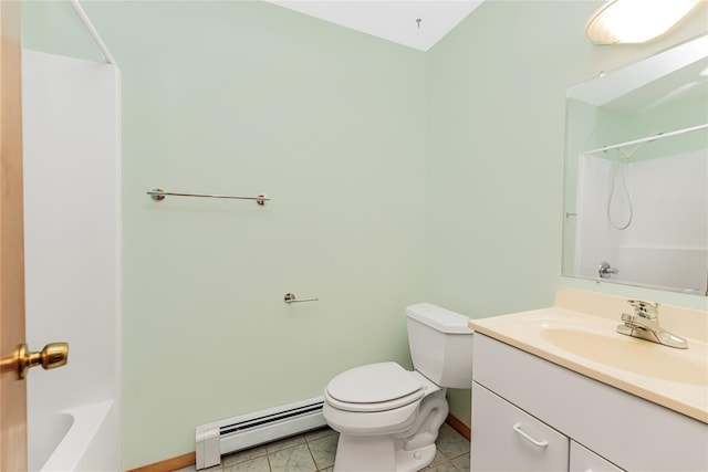 24 Babbling Brook Ln, Cold Spring, NY 10516 - bathroom with baseboard heating, baseboards, toilet, and vanity