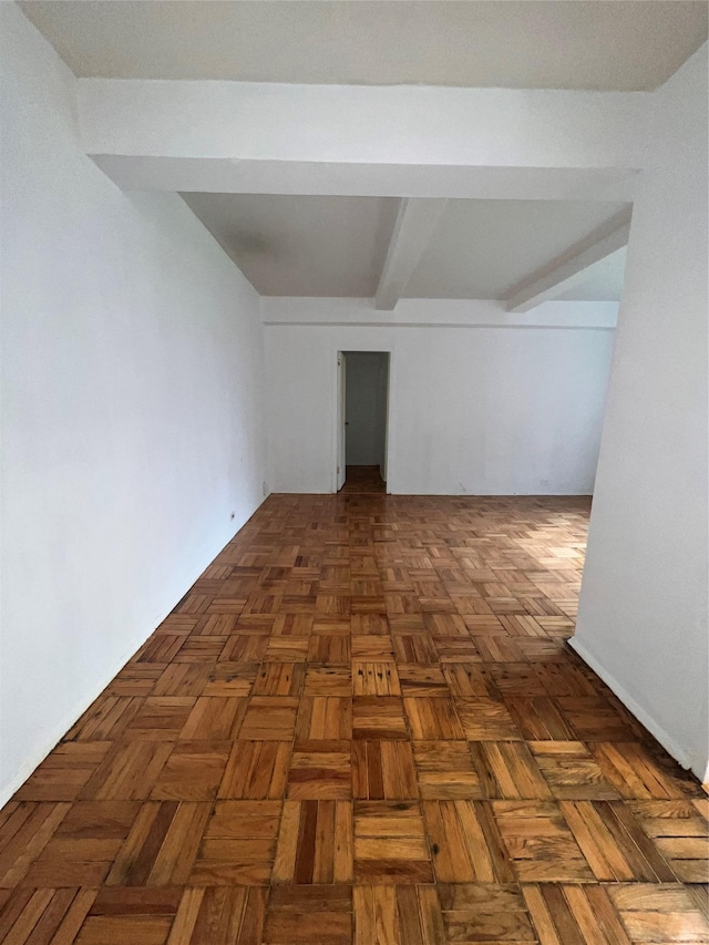 1722 Purdy St Unit Mc, Bronx, NY 10462 - hallway with beam ceiling
