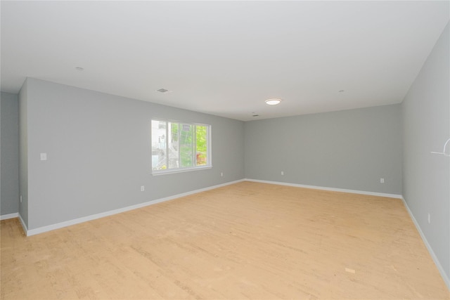 43 Cunard Ave, Staten Island, NY 10304 - spare room with light wood-style flooring and baseboards