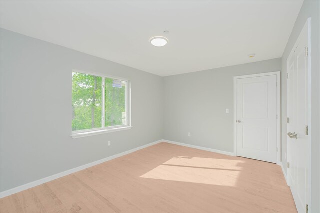 43 Cunard Ave, Staten Island, NY 10304 - empty room with light wood-style floors and baseboards