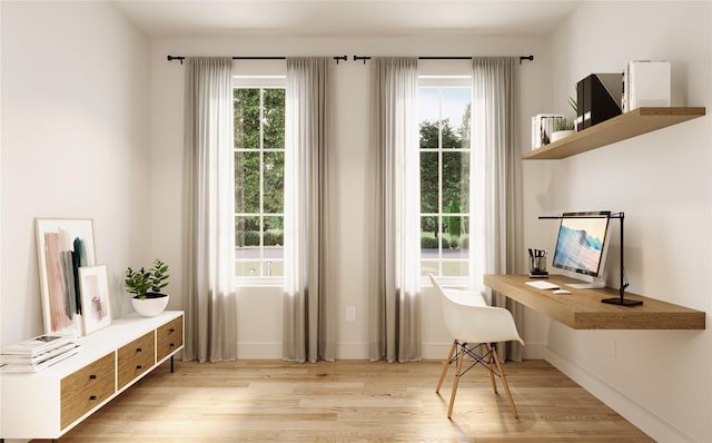 32.1 Orchard Dr, Armonk, NY 10504 - home office featuring wood finished floors and baseboards