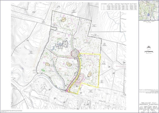 32.1 Orchard Dr, Armonk, NY 10504 - map / location of property area with property parcel outlined