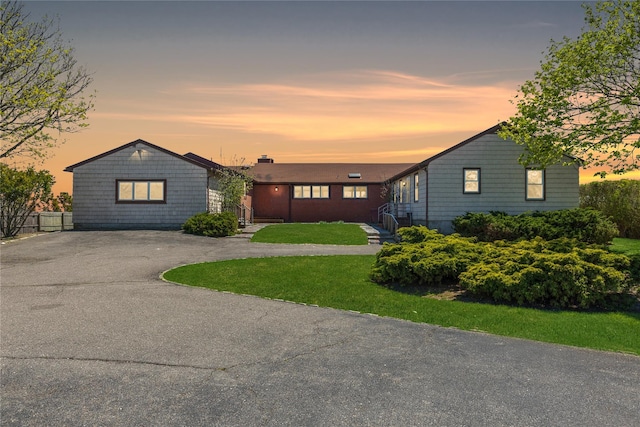 46 Tuthill Point Rd, East Moriches, NY 11940 - view of front of property featuring driveway
