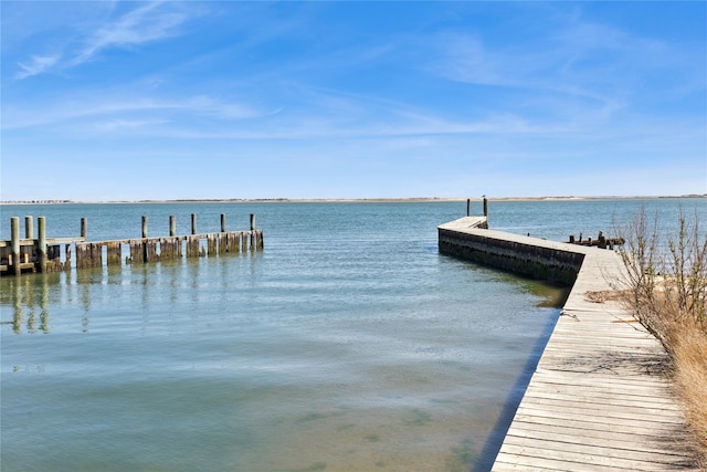 46 Tuthill Point Rd, East Moriches, NY 11940 - dock area with a water view