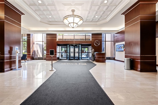 270-10 Grand Central Pkwy Unit 11V, Floral Park, NY 11005 - lobby with recessed lighting
