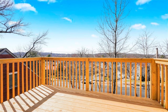 view of deck