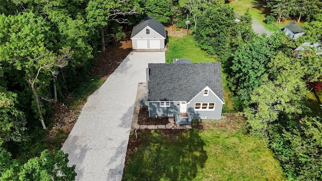 381 Wading River Rd, Manorville, NY 11949 - aerial view of property and surrounding area