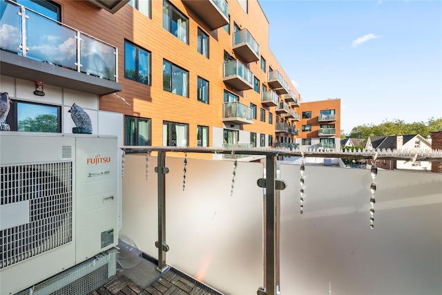 view of property with ac unit and cooling unit