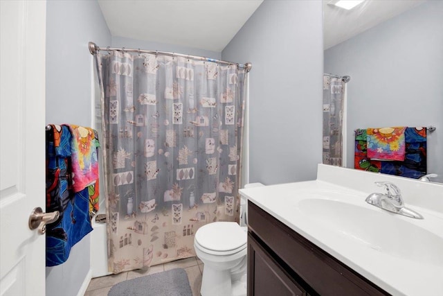 26 Kyleigh Way, Middletown, NY 10940 - full bathroom with tile patterned flooring, vanity, toilet, and shower / tub combo