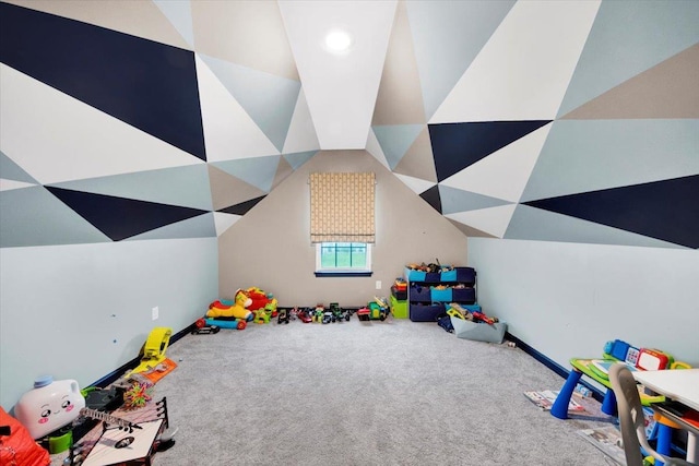 26 Kyleigh Way, Middletown, NY 10940 - recreation room featuring carpet floors and vaulted ceiling
