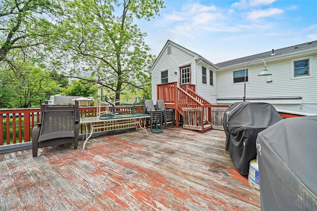 149 E Main St, Washingtonville, NY 10992 - view of wooden deck
