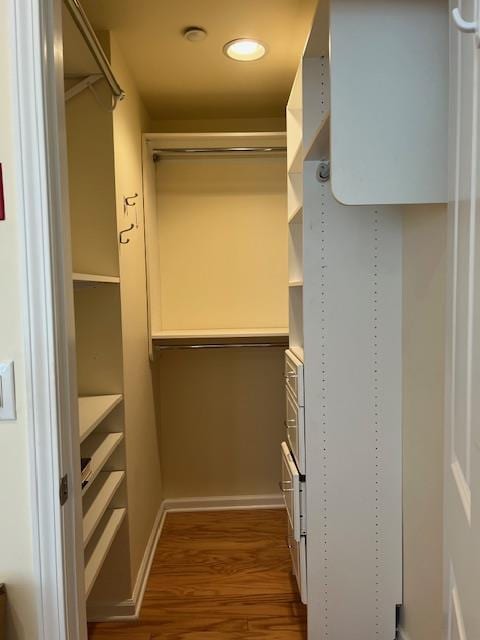 1105 Round Pointe Dr, Haverstraw, NY 10927 - spacious closet with dark wood-style floors