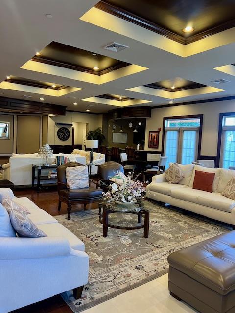 1105 Round Pointe Dr, Haverstraw, NY 10927 - building lobby featuring crown molding