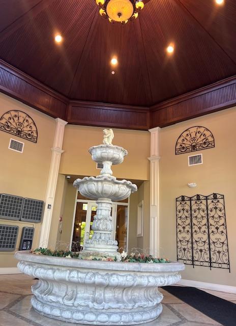 1105 Round Pointe Dr, Haverstraw, NY 10927 - building lobby with a high ceiling and recessed lighting