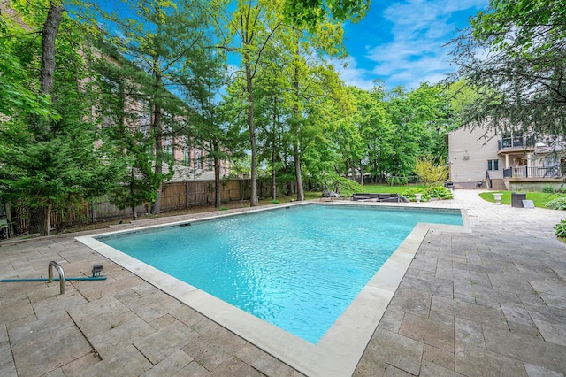 2 Farmview Dr, Dix Hills, NY 11746 - view of pool with a patio and a fenced backyard