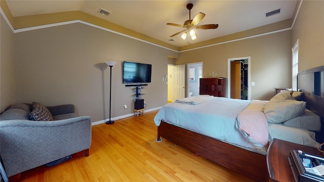 10 Courtney Ln, Brewster, NY 10509 - bedroom with light wood-style floors, baseboards, lofted ceiling, a spacious closet, and a closet
