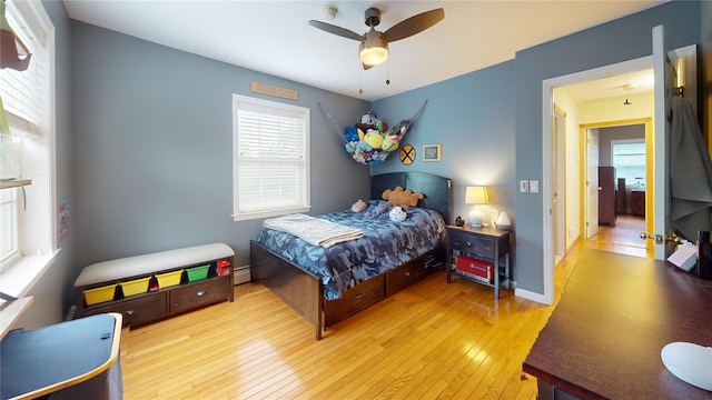 10 Courtney Ln, Brewster, NY 10509 - bedroom featuring hardwood / wood-style floors and a ceiling fan
