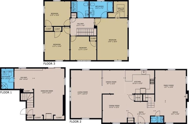 10 Courtney Ln, Brewster, NY 10509 - floor plan / room layout