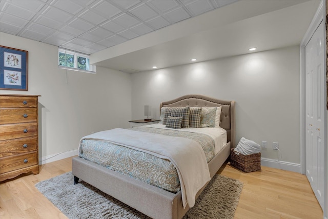 7 Tuxedo Dr, Melville, NY 11747 - bedroom with wood finished floors, baseboards, and recessed lighting