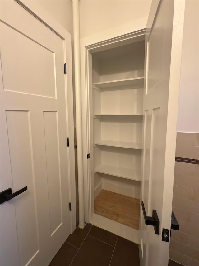 view of pantry