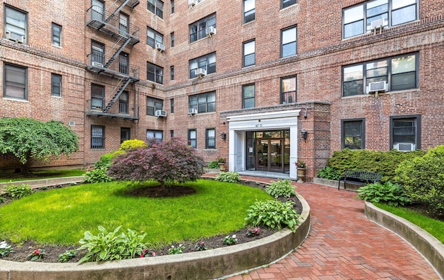 67-71 Yellowstone Blvd Unit 3-L, Forest Hills, NY 11375 - view of apartment building / complex featuring cooling unit