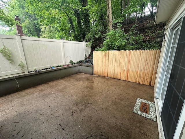 107 Norwood Ave, Northport, NY 11768 - fenced backyard with a patio