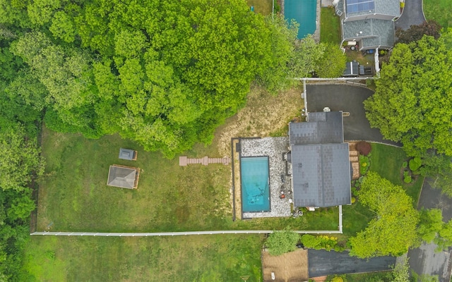 94 Stonehurst Ln, Dix Hills, NY 11746 - aerial view of a pool area