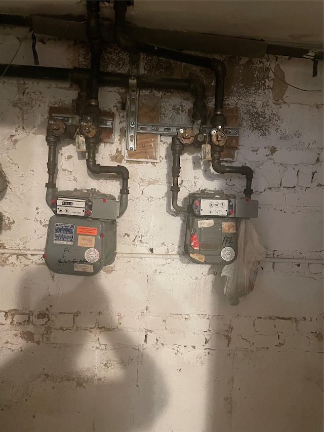 3418 Irwin Ave, Bronx, NY 10463 - utility room with gas meter