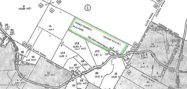 981 New Hague Rd, Call Listing Agent, NY 12836 - parcel map