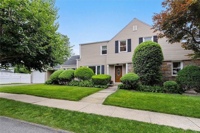 287 Harrison Ave, Harrison, NY 10528 - view of front facade featuring stone siding