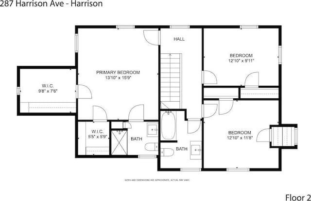 287 Harrison Ave, Harrison, NY 10528 - view of floor plan / room layout