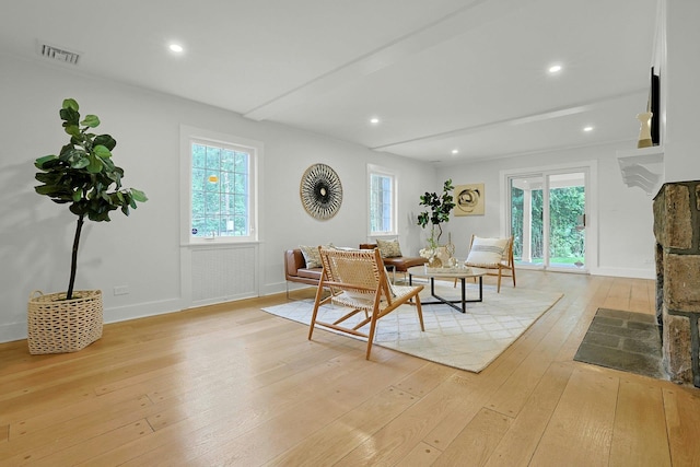 92 Glenwood Ave, New Rochelle, NY 10801 - dining area with light wood-style floors and recessed lighting
