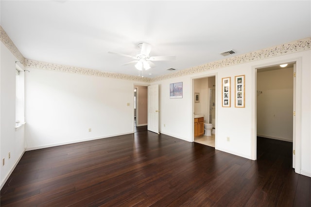 84 Autumn Dr, Poughkeepsie, NY 12603 - empty room featuring a ceiling fan, wood finished floors, and baseboards