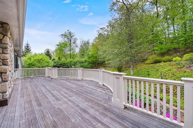 7 Ridgeview Cir, Armonk, NY 10504 - view of wooden terrace