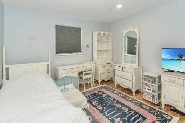 721 3rd Ave, East Northport, NY 11731 - bedroom featuring light wood-style flooring and recessed lighting