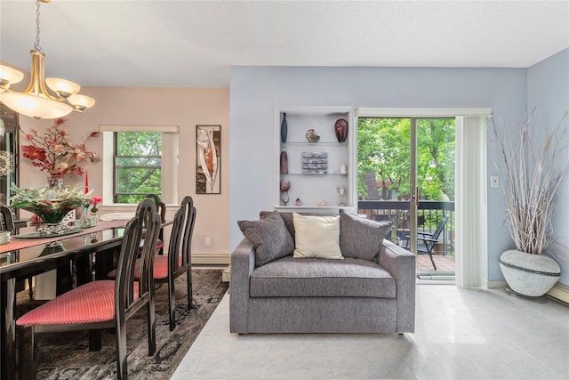 71-28 Sutton Pl Unit 3, Flushing, NY 11365 - dining space featuring a chandelier