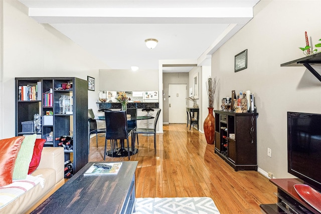 87-30 62nd Ave Unit 202, Rego Park, NY 11375 - living area with light wood finished floors