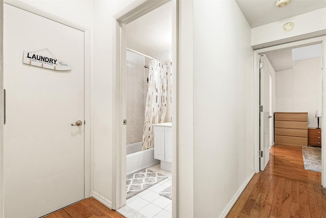 87-30 62nd Ave Unit 202, Rego Park, NY 11375 - corridor with light wood-type flooring