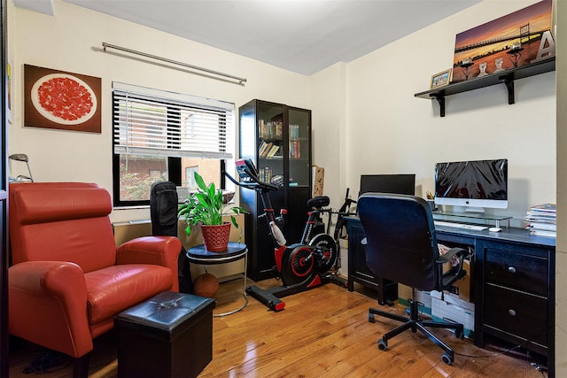 87-30 62nd Ave Unit 202, Rego Park, NY 11375 - home office featuring wood finished floors