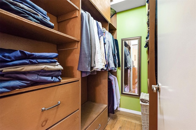 87-30 62nd Ave Unit 202, Rego Park, NY 11375 - spacious closet featuring light wood-style floors