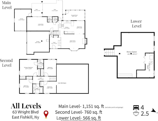 63 Wright Blvd, Hopewell Junction, NY 12533 - room layout