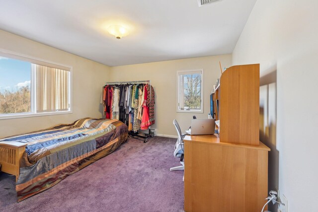 1 Deforest Ct, West Nyack, NY 10994 - bedroom featuring carpet flooring, an office area, and baseboards