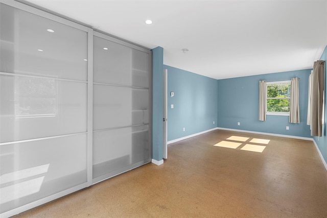 2 Mountain View Pl N, New Paltz, NY 12561 - spare room featuring baseboards and recessed lighting