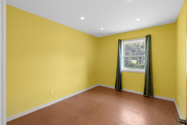 2 Mountain View Pl N, New Paltz, NY 12561 - spare room featuring baseboards and recessed lighting