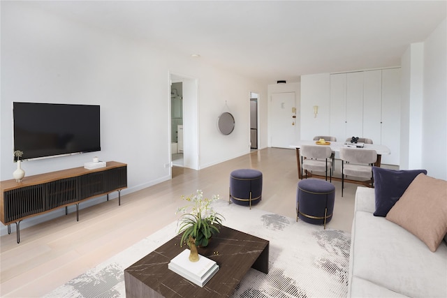 2500 Johnson Ave Unit 3B, Bronx, NY 10463 - living room featuring wood finished floors