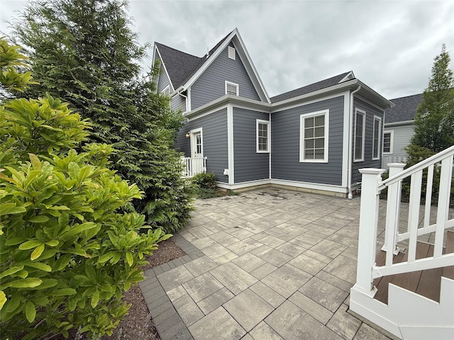6 Livingston St, Red Hook, NY 12571 - view of side of property with a patio