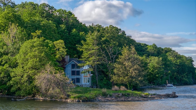 70 Floyd Ackert Rd, West Park, NY 12429 - water view featuring a heavily wooded area