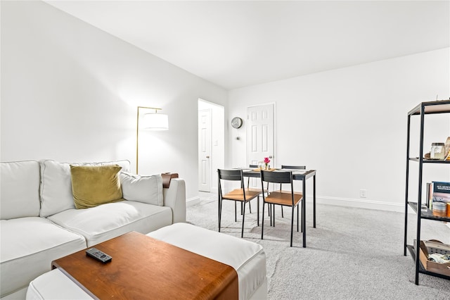 5 Bryant Cres Unit 1B, White Plains, NY 10605 - living room with carpet flooring and baseboards