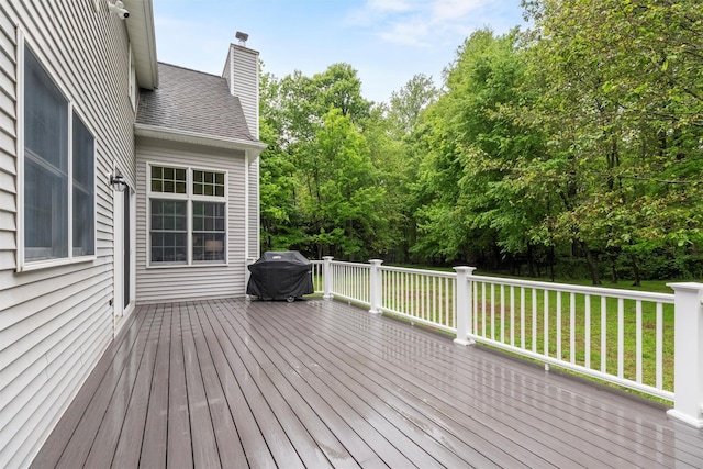 56 Londonderry Ln, Somers, NY 10589 - wooden terrace with a yard and area for grilling